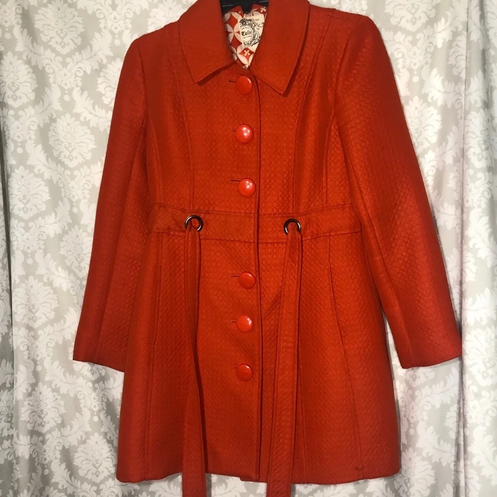 Tulle Short Trenchcoat S